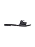 Calvin Klein Gray Black Sandals Size 6 1/2 - photo 1