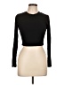 Rosio Black Long Sleeve Turtleneck Size L - photo 1