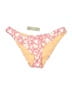 J.Crew Floral Pink Swimsuit Bottoms Size L - photo 1