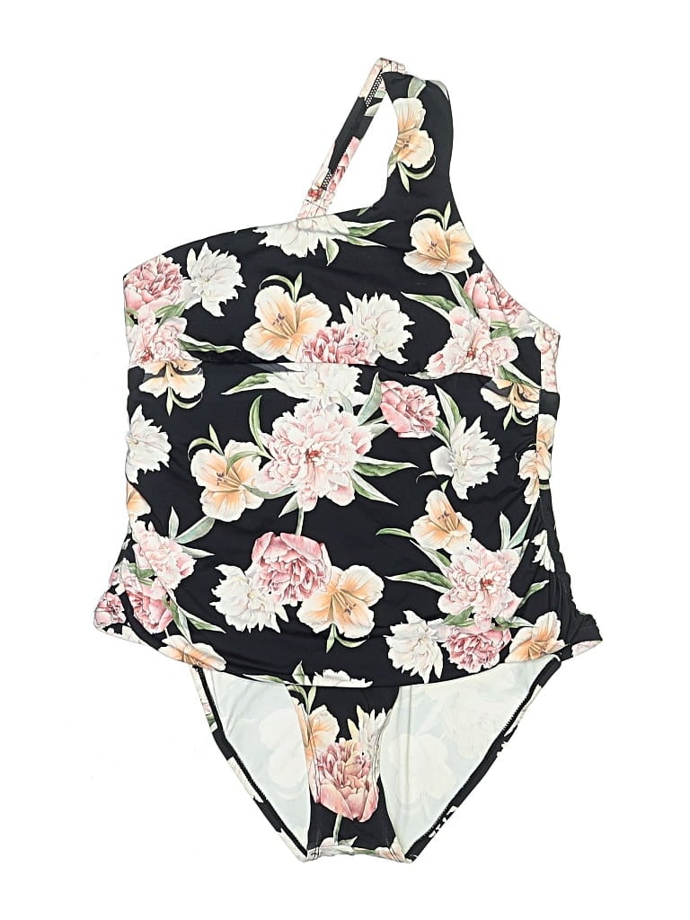 Pre-owned Alex Marie One Piece Swimsuit In Black