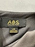 ABS Collection Solid Black Casual Dress Size L - photo 7