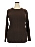 Express Tricot Brown Pullover Sweater Size XXL (estimated) - photo 1