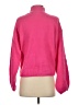 Line & Dot Solid Pink Turtleneck Sweater Size S - photo 2