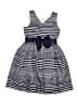 Gymboree 100% Polyester Stripes Blue Dress Size 6 - photo 2