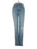 Current/Elliott Hearts Blue Jeans Size 23 waist - photo 1