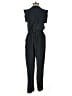Madewell 100% Silk Solid Black Jumpsuit Size 0 - photo 2