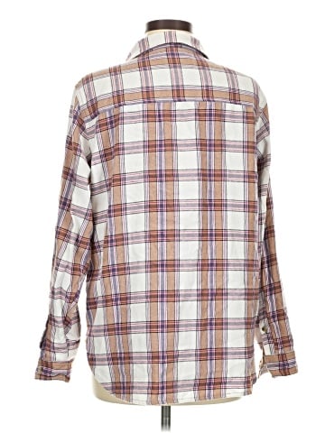 Jachs Girlfriend Long Sleeve Button-Down Shirt (view 2)