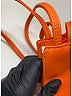 Telfar 100% Polyurethane Solid Orange Small Orange Shopping Bag One size - photo 6