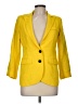 Smythe 100% Silk Yellow Silk Blazer Size 6 - photo 1