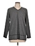 Josephine Chaus Gray Long Sleeve Top Size L - photo 1