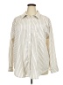 Maurices 100% Polyester Ivory Long Sleeve Polo Size 2X - photo 1