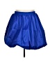 Touch Me Solid Blue Casual Skirt Size 1X - photo 1