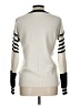 Next Stripes Ivory Pullover Sweater Size 10 - photo 2