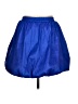 Touch Me Solid Blue Casual Skirt Size 1X - photo 2