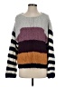 Blank NYC 100% Acrylic Color Block Purple Pullover Sweater Size S - photo 1