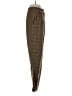 Nanushka Plaid Brown Wool Pants Size S - photo 4