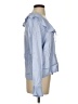J.Crew 100% Viscose Blue Long Sleeve Blouse Size S - photo 4