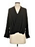 Eight Sixty 100% Polyester Black Long Sleeve Blouse Size XS - photo 1