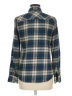 J.Crew 100% Cotton Argyle Blue Long Sleeve Button-Down Shirt Size 6 - photo 2