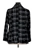 Shein Curve Plaid Black Blazer Size 16 Plus (2) - photo 2