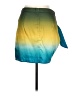 Micas Color Block Green Casual Skirt Size L - photo 2