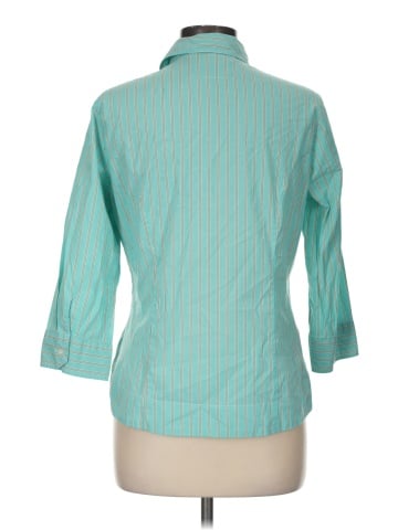 Riders by Lee 3/4 Sleeve Button-Down Shirt (view 2)