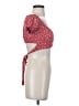Lyaner 100% Rayon Red Short Sleeve Top Size XS - photo 4
