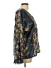 Johnny Was Black Long Sleeve Blouse Size L - photo 4