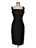 JS Collections Solid Black Cocktail Dress Size 6 - photo 1