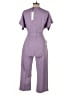 Closet 100% Polyester Solid Purple Jumpsuit Size 12 - photo 2