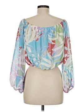 Pink Lily 3/4 Sleeve Blouse (view 2)