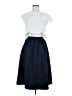 Earth 100% Polyester Blue Casual Dress Size M (estimated) - photo 1