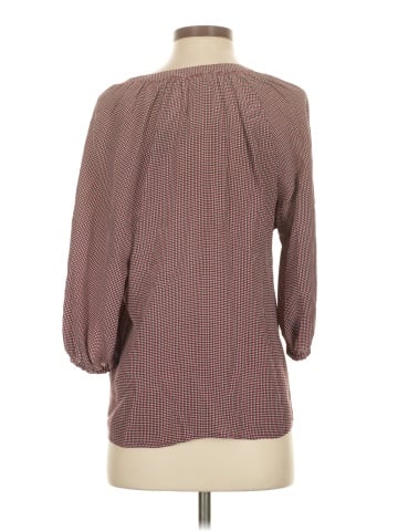 Joie 3/4 Sleeve Silk Top (view 2)
