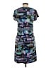 BCBGMAXAZRIA Graphic Multi Color Teal Casual Dress Size S - photo 2