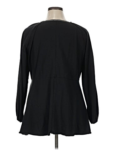 Suzanne Betro 3/4 Sleeve Blouse (view 2)