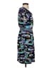 BCBGMAXAZRIA Graphic Multi Color Teal Casual Dress Size S - photo 4