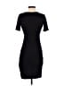 H&M 100% Polyester Solid Black Cocktail Dress Size XS - photo 2