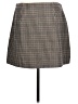 Old Navy Houndstooth Gray Casual Skirt Size L - photo 2
