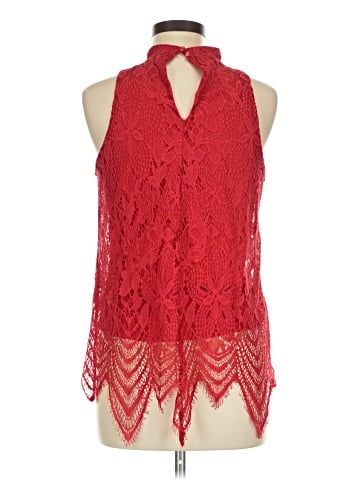 Blue Rain Sleeveless Blouse (view 2)