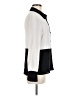 Bar III 100% Polyester Color Block Ivory Long Sleeve Blouse Size M - photo 4
