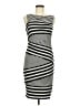 Bailey 44 Stripes Black Cocktail Dress Size M - photo 1