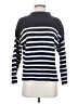 Rails Stripes Blue Turtleneck Sweater Size S - photo 1
