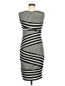 Bailey 44 Stripes Black Cocktail Dress Size M - photo 2