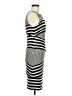 Bailey 44 Stripes Black Cocktail Dress Size M - photo 4