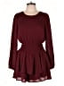 Grace 100% Polyester Burgundy Romper Size M - photo 1