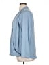 MELLODAY 100% Polyester Blue Long Sleeve Blouse Size 1X - photo 5
