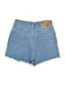 Levi's Blue Denim Shorts Size 27 waist - photo 2