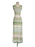 Shein Chevron-herringbone Green Cocktail Dress Size 2 - photo 1