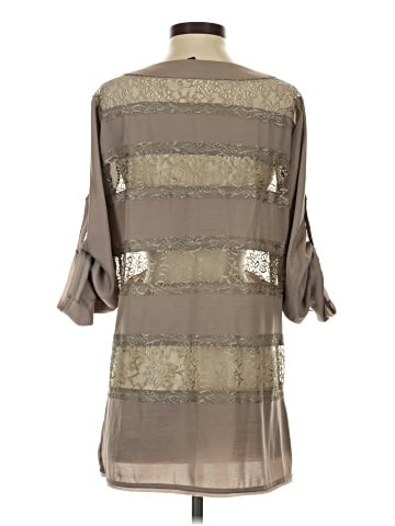 BCBGMAXAZRIA 3/4 Sleeve Blouse (view 2)