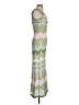 Shein Chevron-herringbone Green Cocktail Dress Size 2 - photo 4